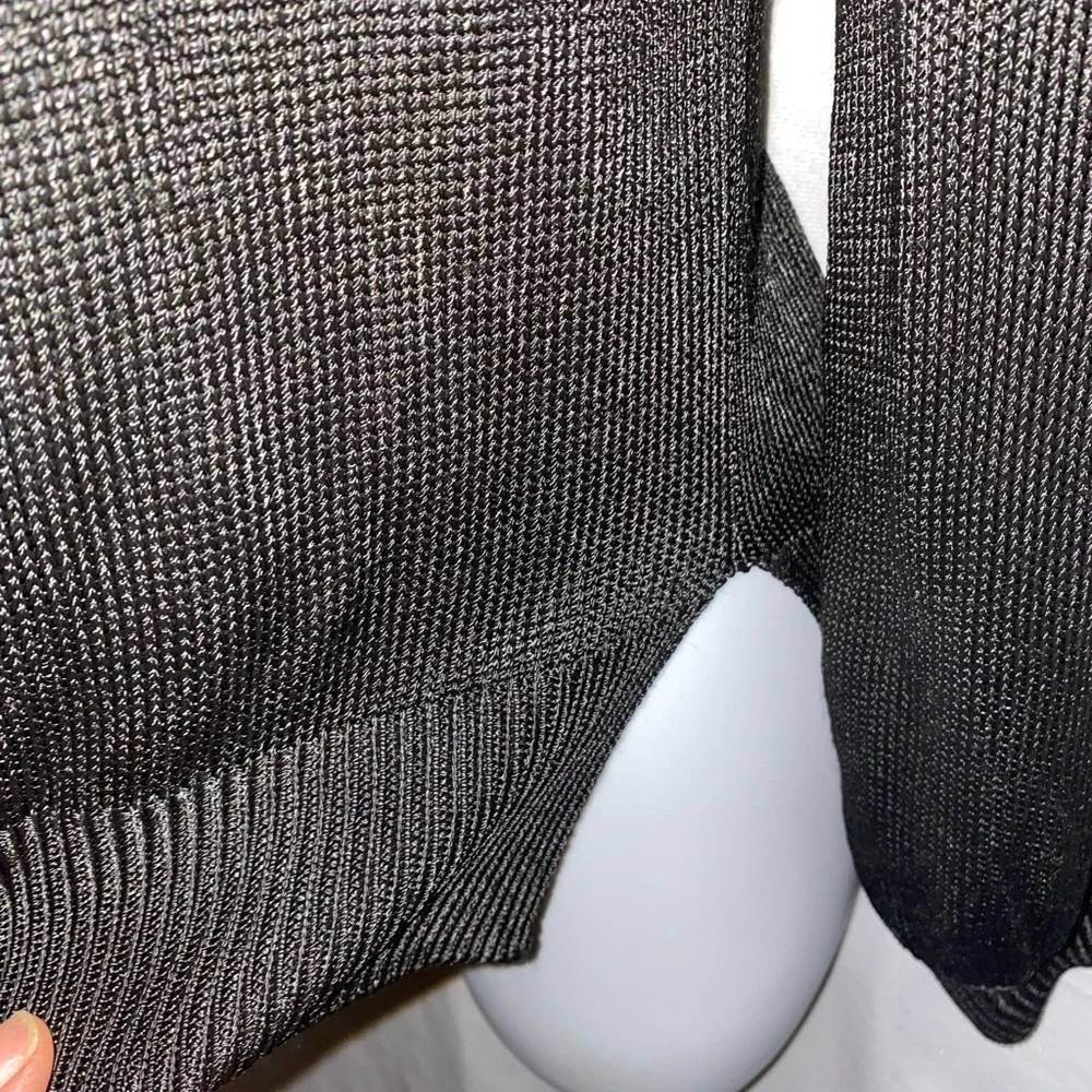 Michelle Mason black Sweater Top